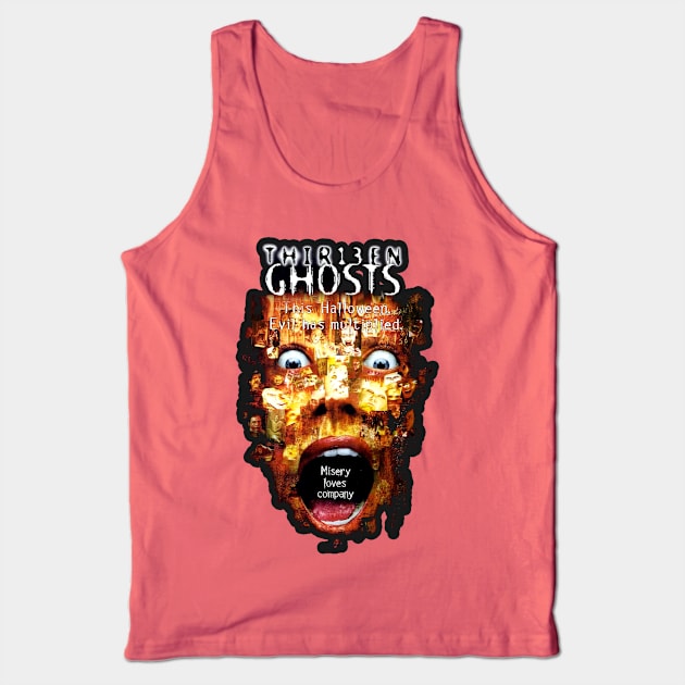 Scary Ghosts // 13 ghosts Tank Top by TrazZinkitt